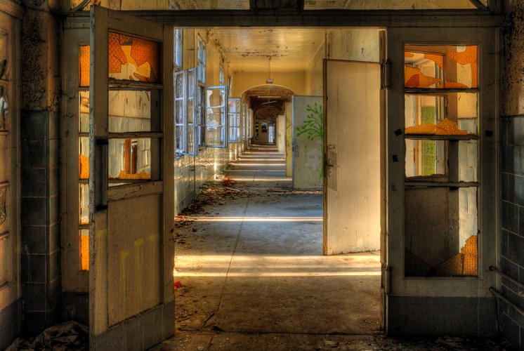 Opuszczony szpital Beelitz-Heilstätten. TUTAJ LECZYŁ SIĘ ADOLF HITLER