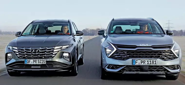 Hyundai Tucson czy Kia Sportage? Rzadko zdarza nam się to, co zdarzyło się podczas tego porównania