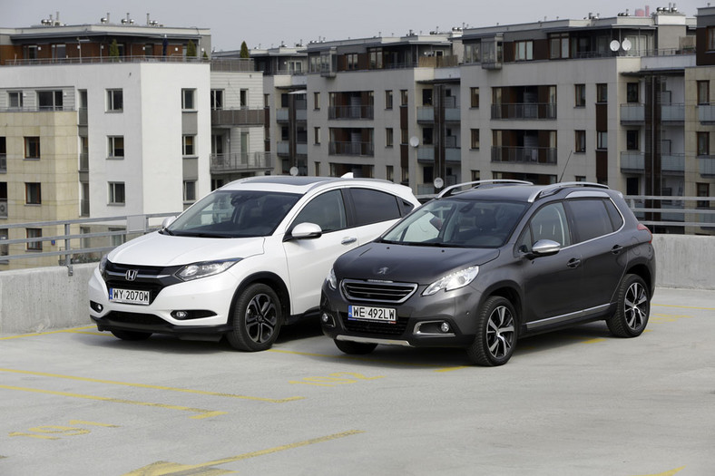 Honda HR-V kontra Peugeot 2008 - praktyczne i stylowe miejskie crossovery