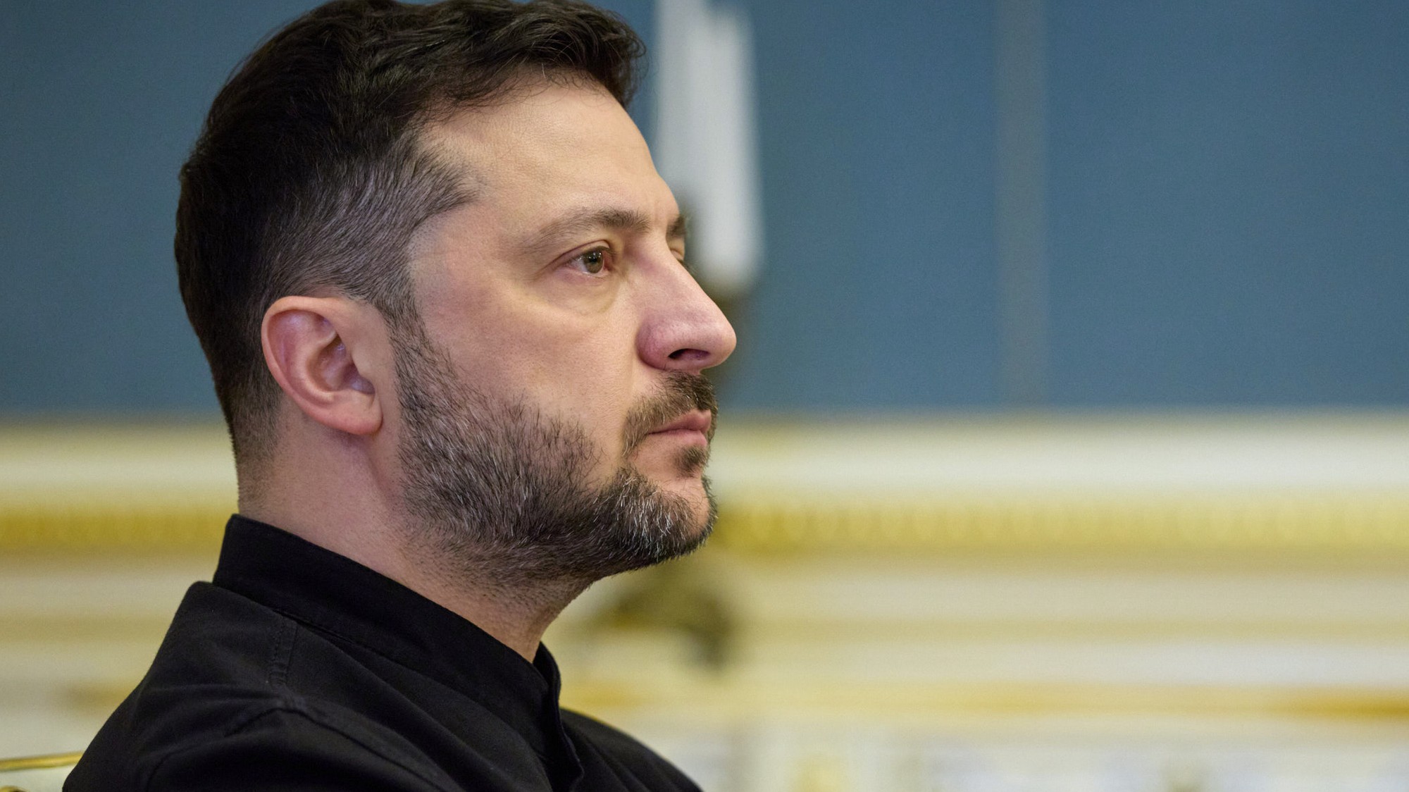 Ukrajinský prezident Volodymyr Zelenskyj.