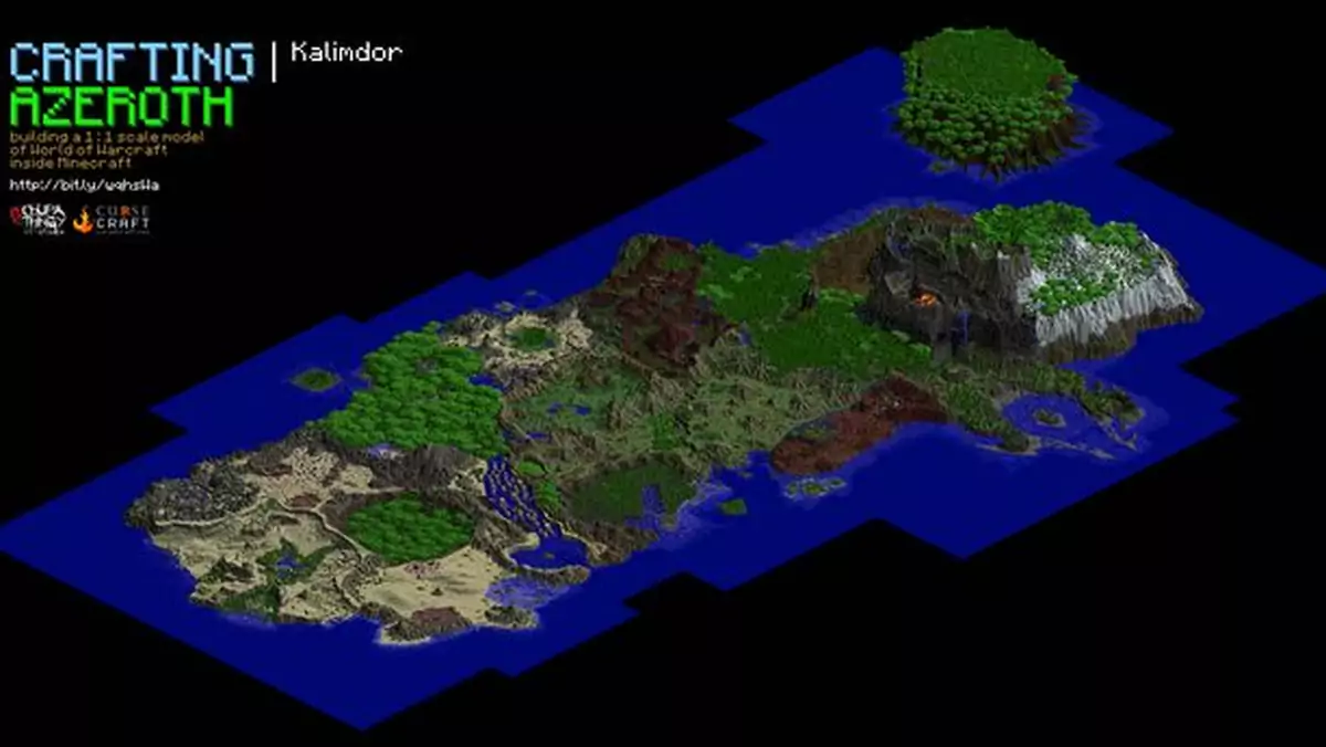 Kanciaty Azeroth – tylko w Minecrafcie