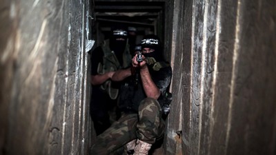 Emplacements and Tunnels of Izz ad-Din al-Qassam Brigades in Gaza's Shujaya