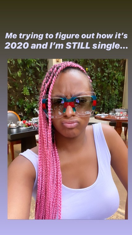 One of Nigeria's finest disc jockeys, DJ Cuppy wants everyone, including her secret admirers that she is still single. [Instagram/CuppyMusic]