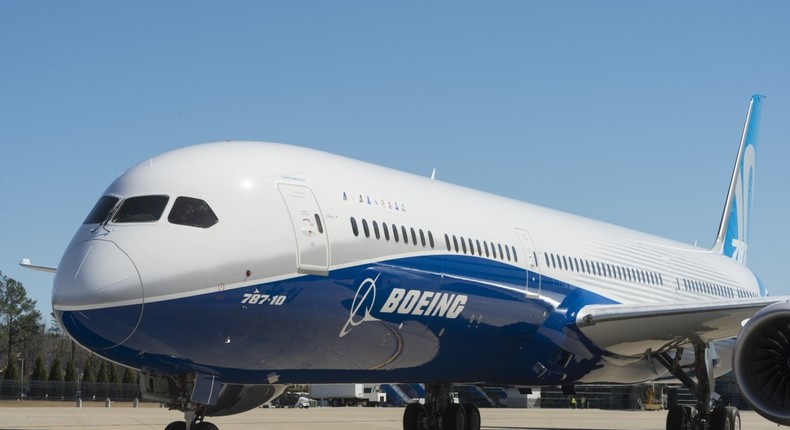 Boeing Dreamliner 787-10. (Airfreight Logistics)