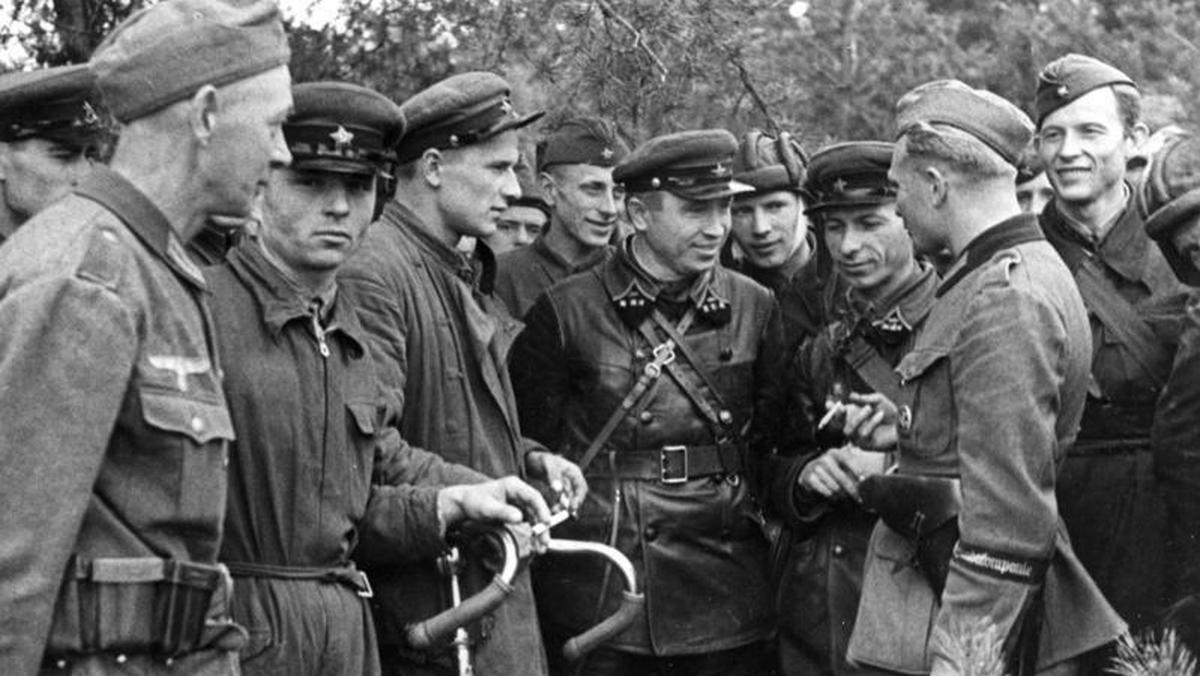 Polen, Treffen deutscher und sowjetischer Soldaten