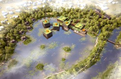 Dom seniora i „pływające” uzdrowisko na wodzie. Deweloper chce budować wbrew planom miejscowym