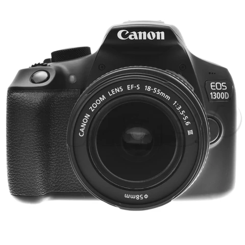 Canon EOS 1300D z obiektywem 18-55 IS II