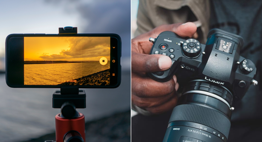 A smartphone and a camera - Essential tools for content creators & influencers in 2023