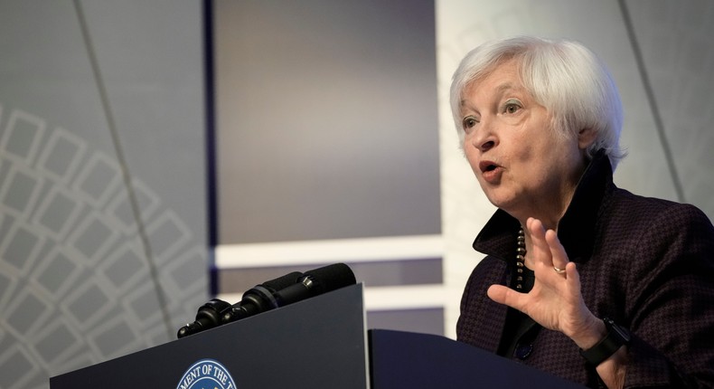 Treasury Secretary Janet Yellen.Drew Angerer/Getty Images