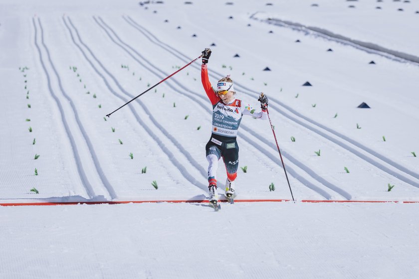 Therese Johaug w końcu, na zakończenie kariery, zdobyła złoto olimpijskie w Pekinie w 2022 r.