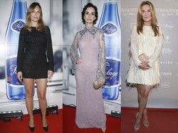 Mini i dekoltów było wiele, ale to Kołakowska pokazała wszystko... Gwiazdy na pokazie Tomaotomo. FOTO