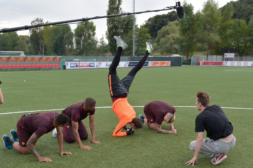 Wojciech Szczęsny zatańczył breakdance! WIDEO