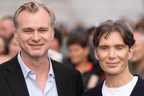 Reżyser Christopher Nolan i aktor Cillian Murphy, który wcielił się w tytułowego Oppenheimera.