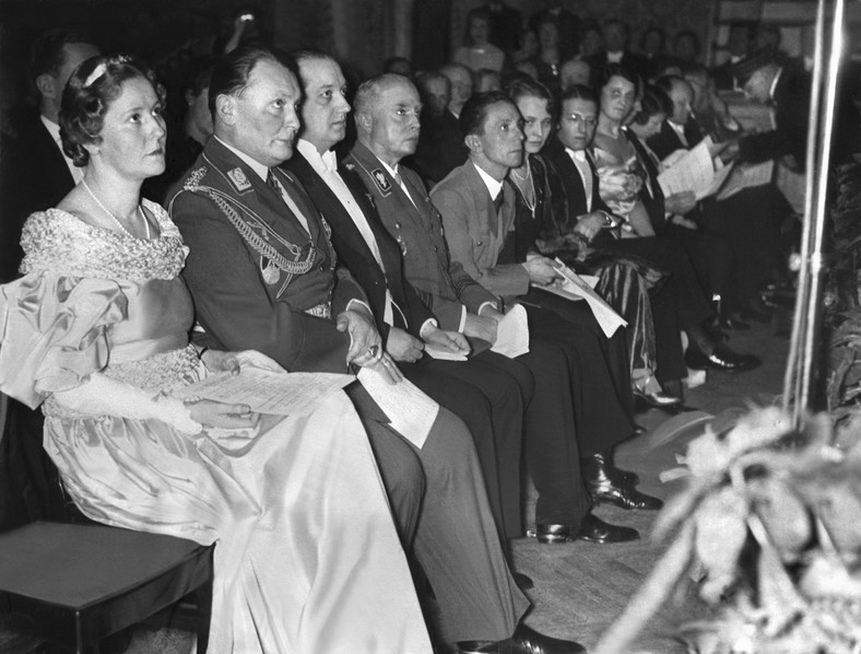 Berliński występ Jana Kiepury z 1935 r., drugi od lewej: Herman Göring