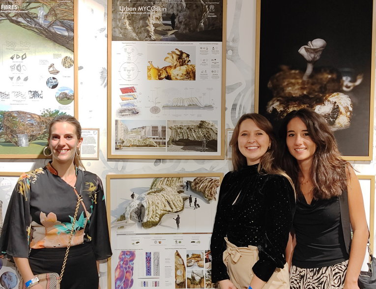 Natalia Piórecka (w środku), Jennifer Girardin i Rita Morais wspólnie pracowały nad oryginalnym projektem.