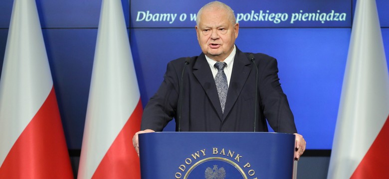 Adam Glapiński powiedział, od kiedy inflacja "będzie się wyraźnie obniżać"