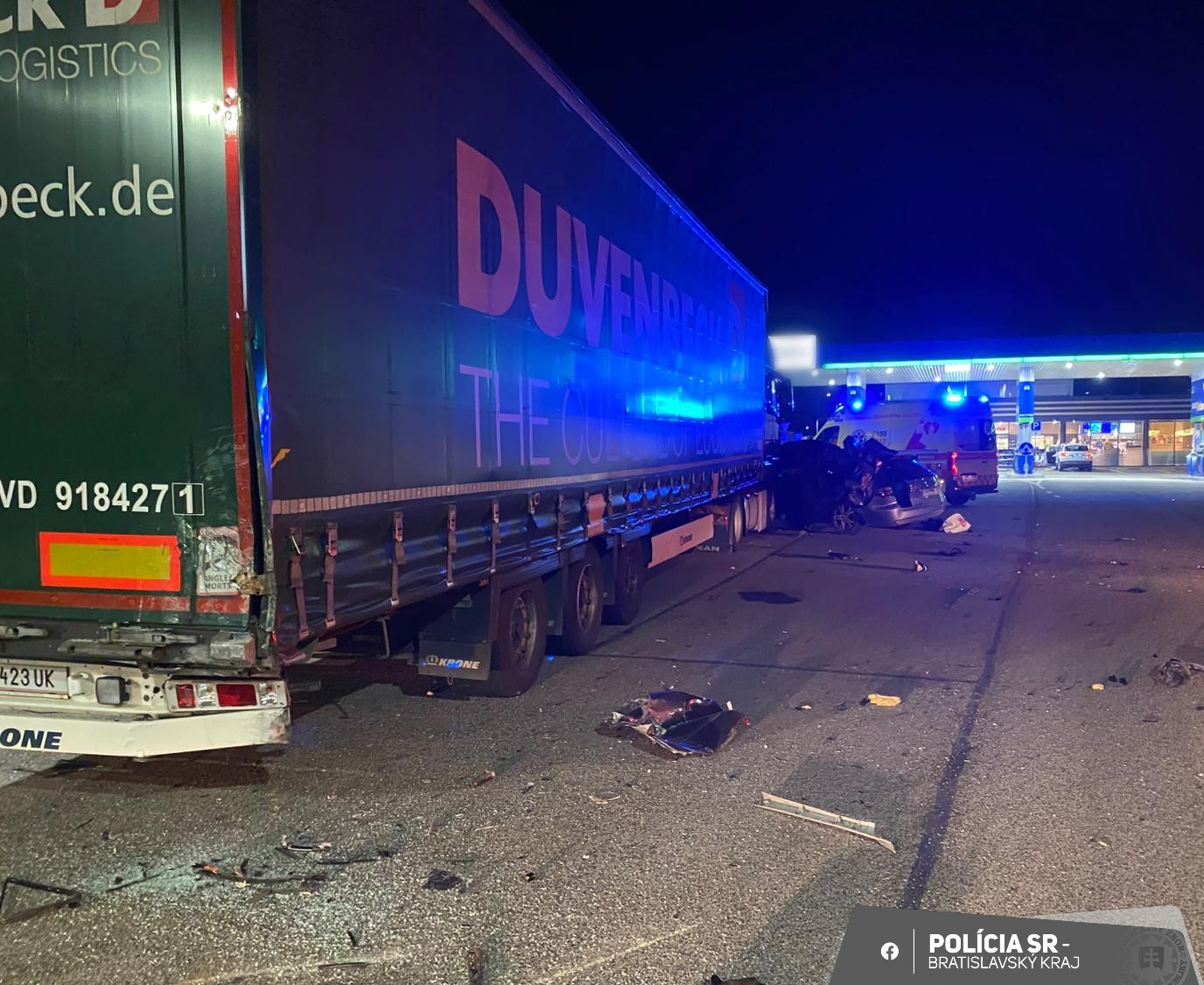 Vodič neprežil autonehodu na diaľnici D4. 