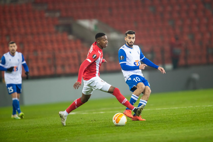 26.11.2020 STANDARD LIEGE - LECH POZNAN UEFA LIGA EUROPA PILKA NOZNA