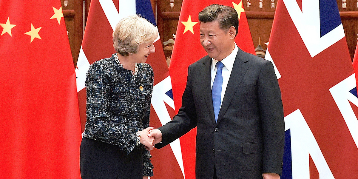 May is going to China to test the waters on the one thing the EU is 'absolutely clear' she's not allowed to do