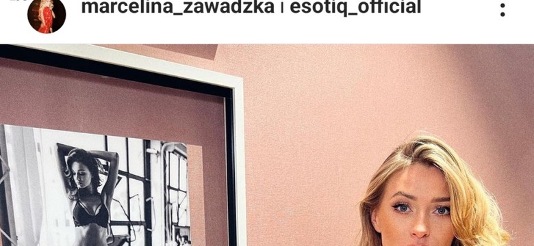 "Kwintesencja kobiecości". Nowe ZDJĘCIA Marceliny Zawadzkiej w bieliźnie rozpaliły zmysły internautów