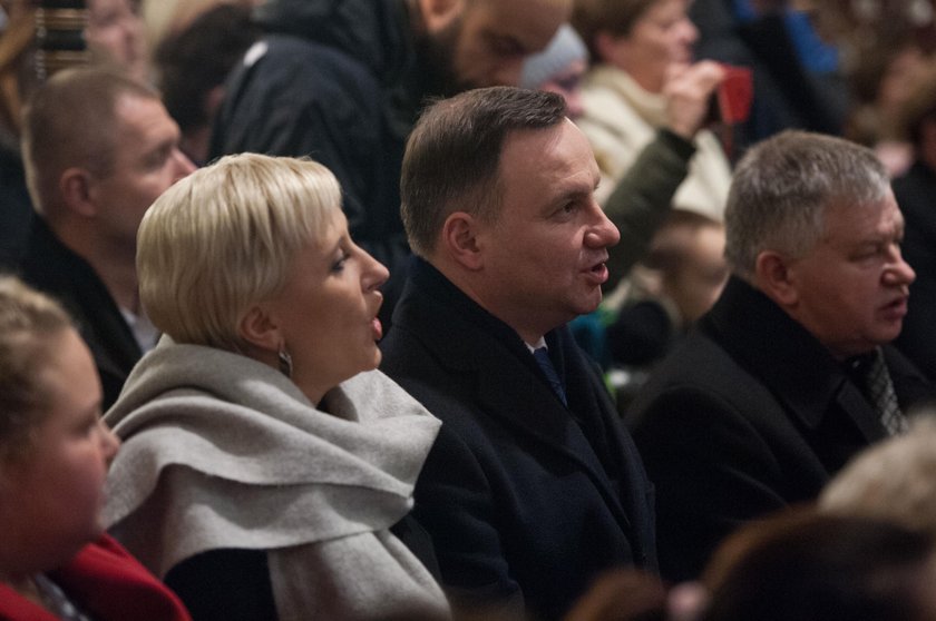 Andrzej Duda i Agata Kornhauser-Duda w Istebnej