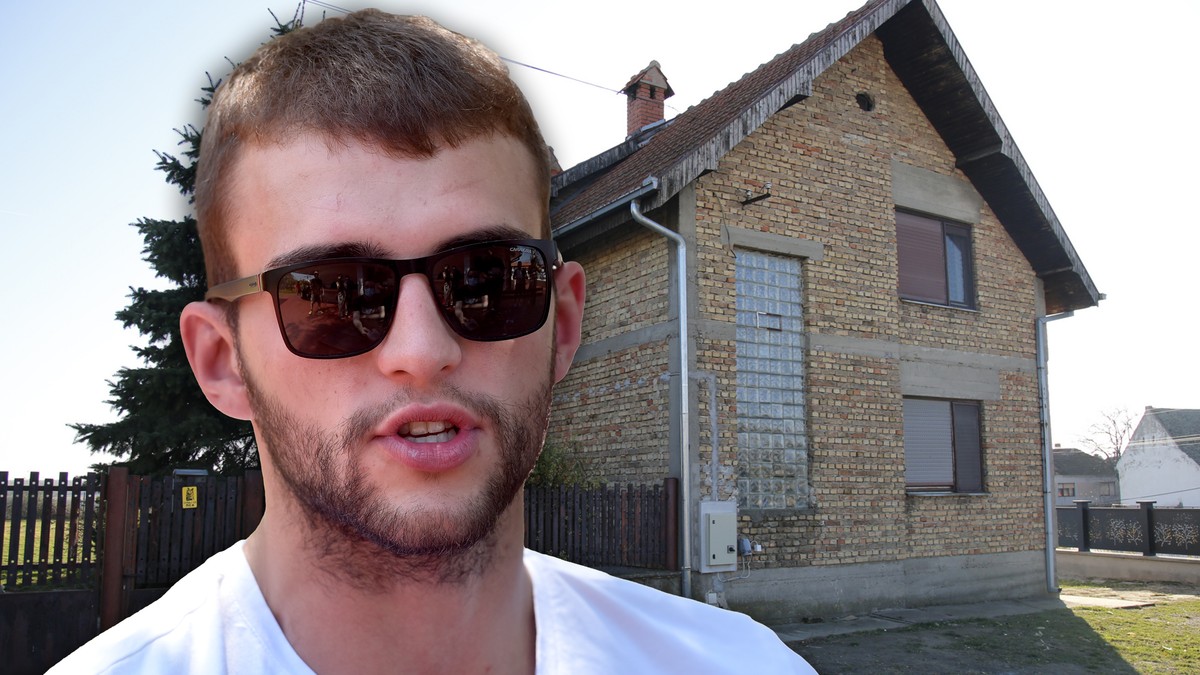 Veljko Ražnatović i kuća u Titelu