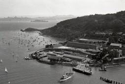 Angel Island w 1949 roku.