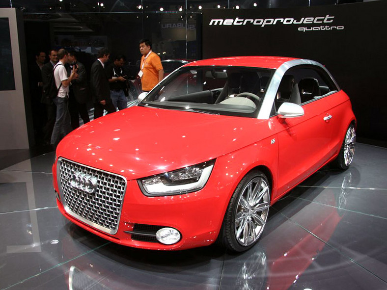 Tokio Motor Show 2007: Audi metroproject quattro – studio naszpikowane techniką