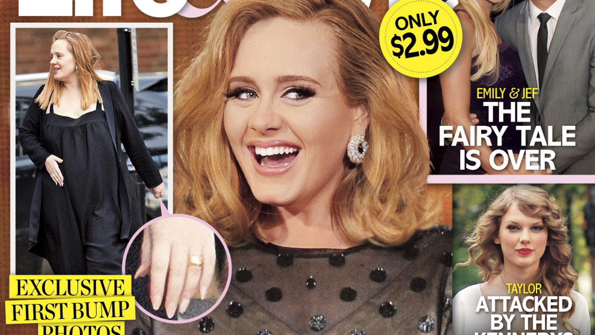 Adele (fot. okładka magazynu "Life&Style")