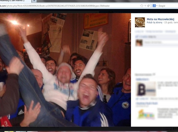 Tak piłkarze z San Marino bawili się po porażce z Polakami