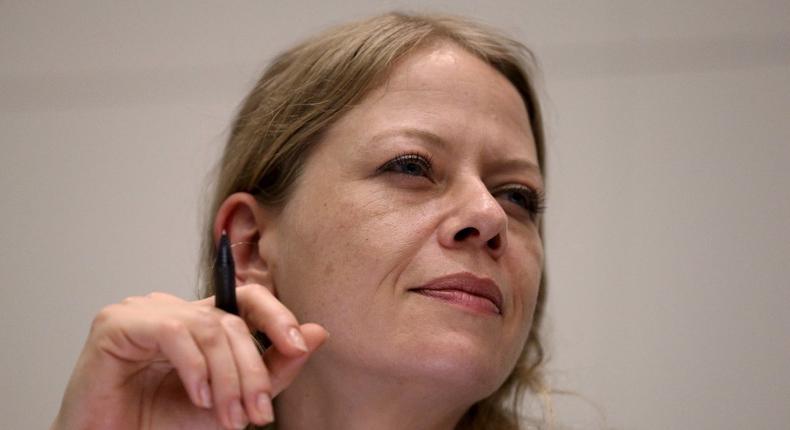 Britain's Green Party candidate for Mayor of London, Sian Berry speaks at a hustings event in London, Britain March 23, 2016