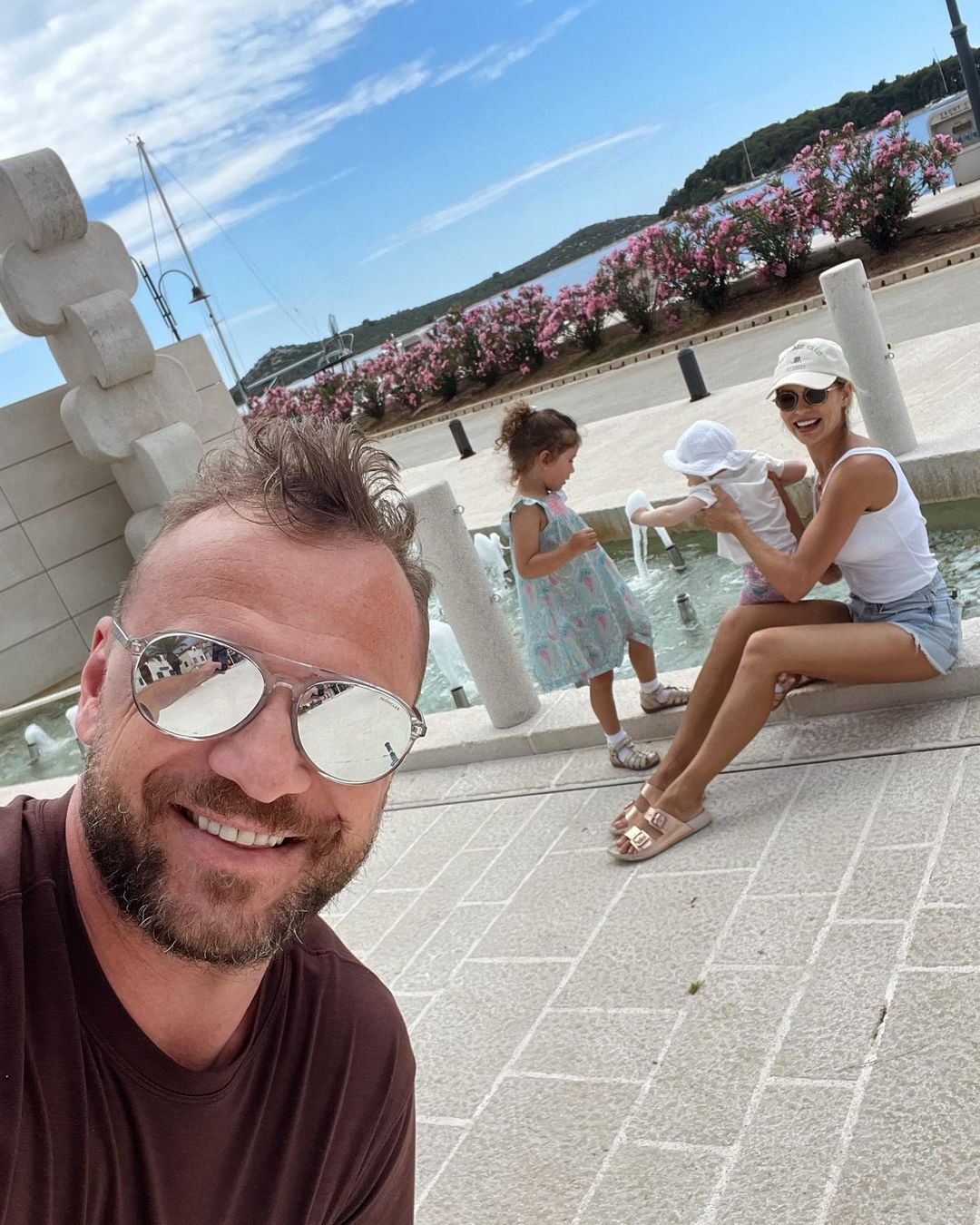 Ivana Gáboríková si s rodinou užíva dovolenku.
