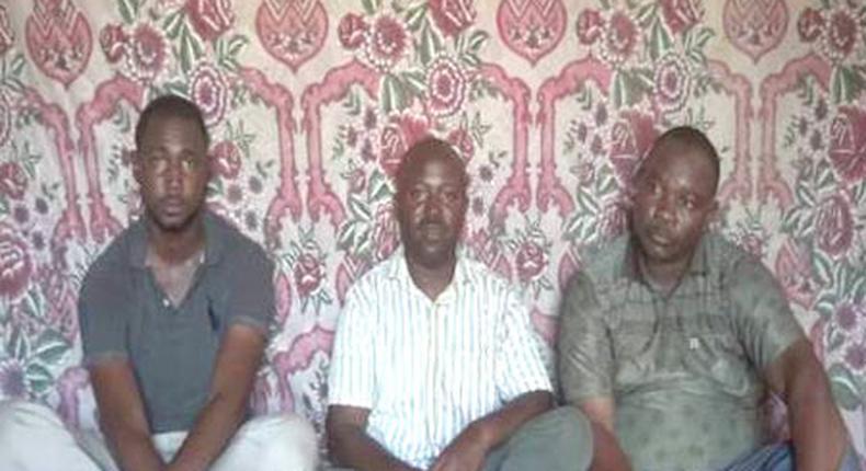 Staff members of the University of Maiduguri abducted by Boko Haram.