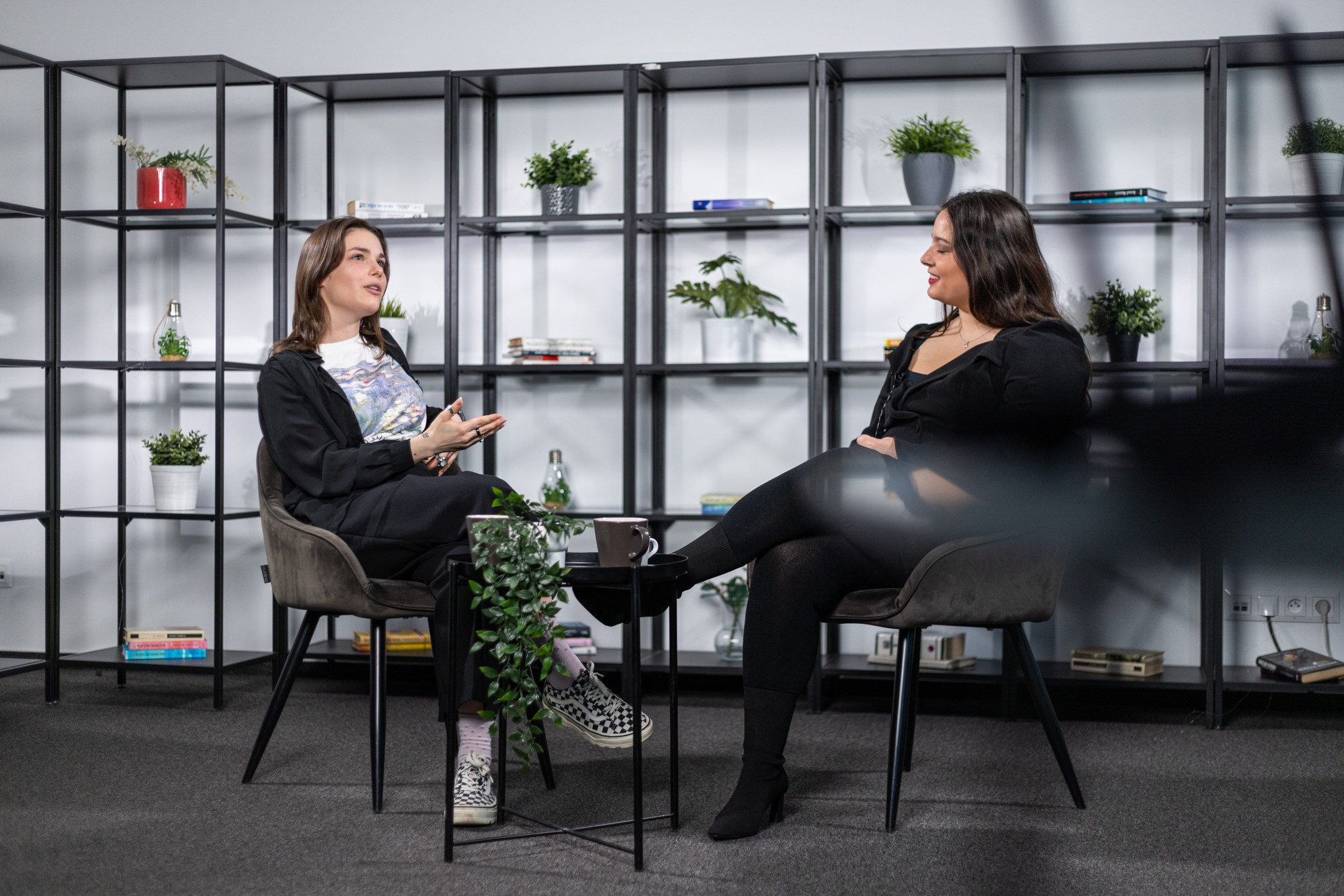Herečka Paula Lopatovská v relácii Off Record.