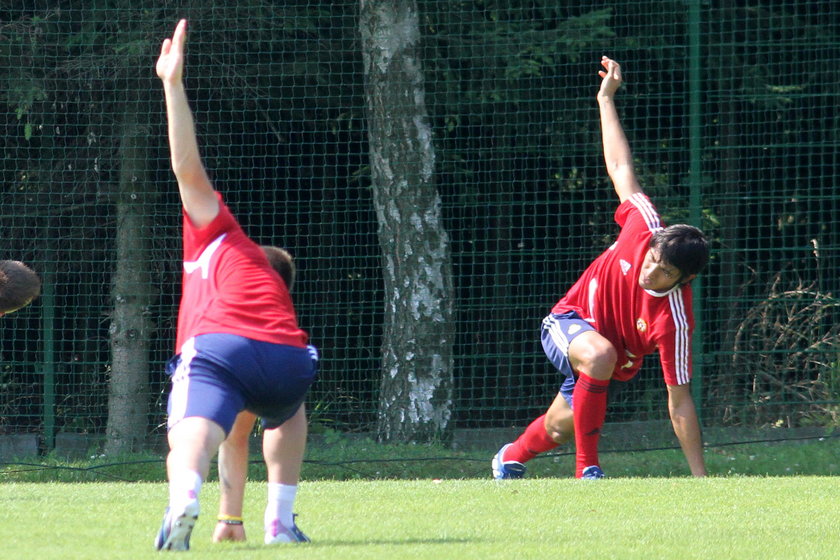 Trening Wisły.