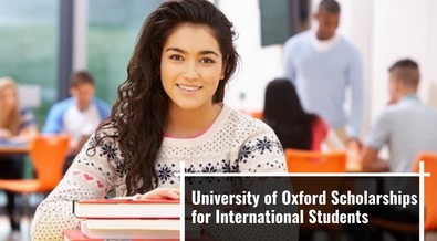 University of Oxford Master's scholarships for international students