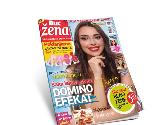Novi broj BLIC ŽENE potražite od subote 15 avgusta i provedite lep vikend listajući vaš omiljeni magazin