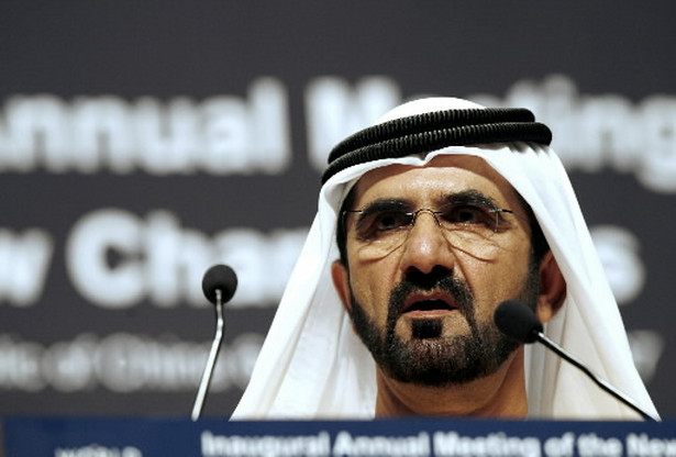 Mohammed Bin Rashid, władca Dubaju i wiceprezydent Zjednoczonych Emiratów Arabskich