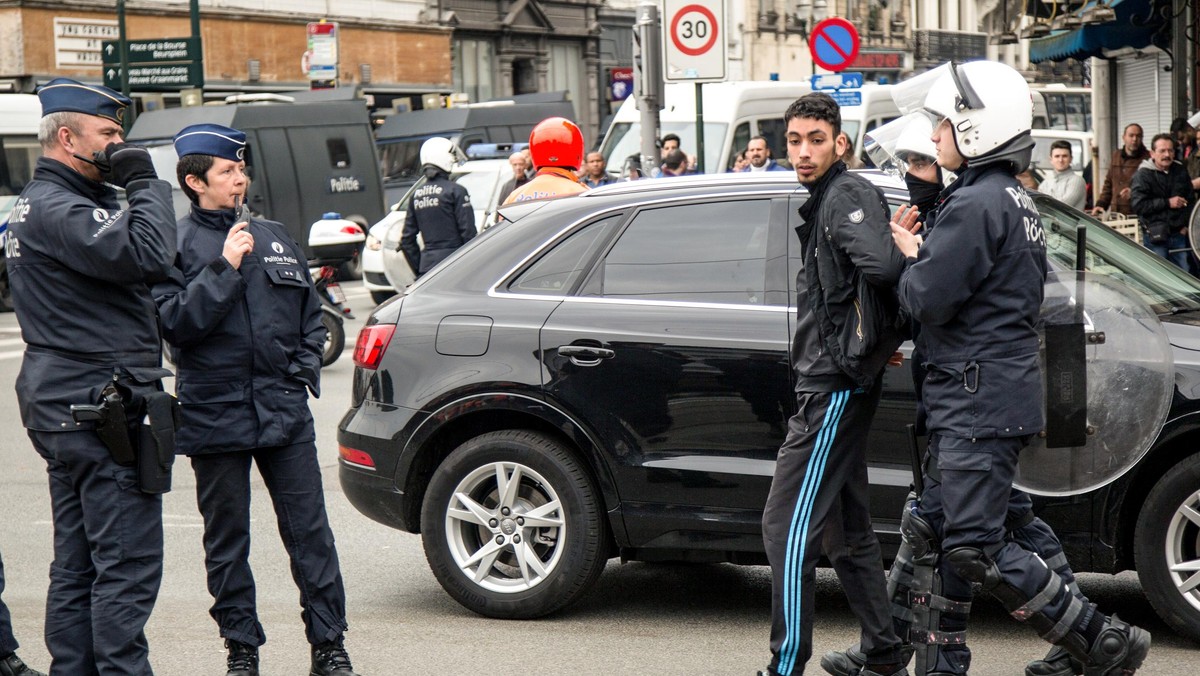 Molenbeek Far Right Protest - Brussels