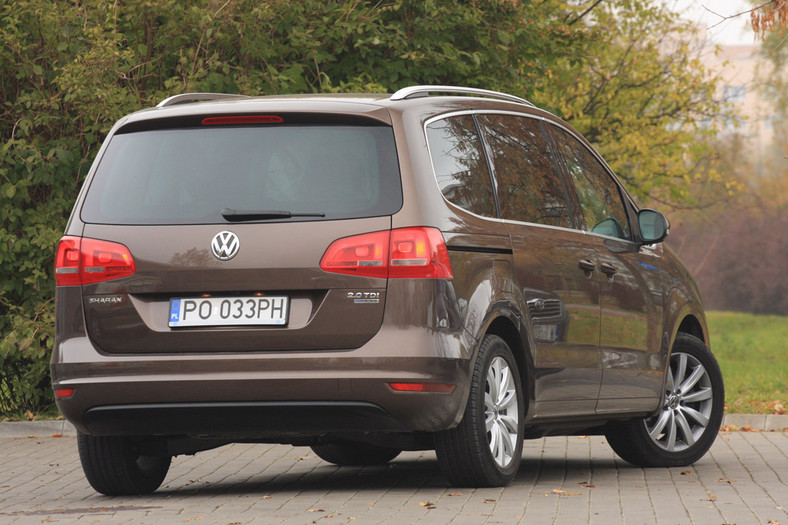 Sharan 2.0 TDI DSG Highline: VW przestał być sknerą