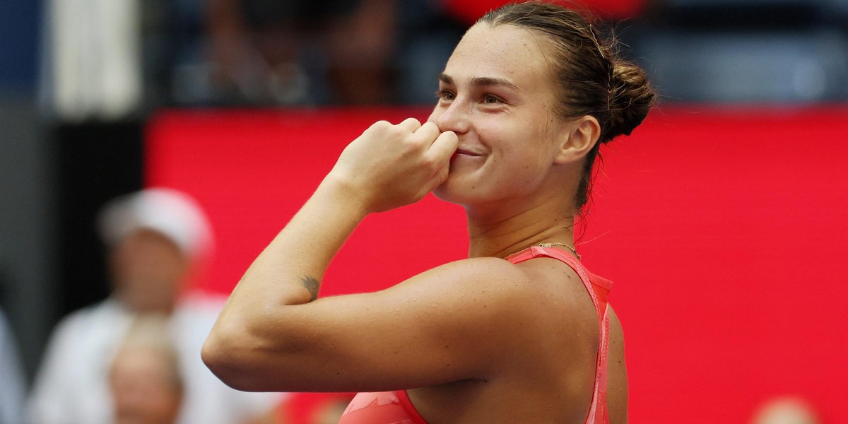 Aryna Sabalenka zachwyciła fanów.