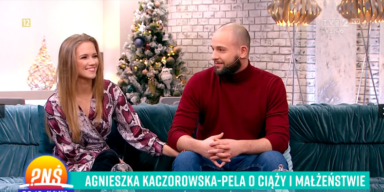 Agnieszka Kaczorowska i Maciej Pela w "Pytaniu na śniadanie"