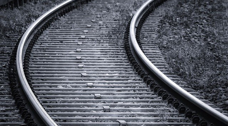 Halálra gázoltak egy embert a győri vasútvonalon /Kép: Pixabay
