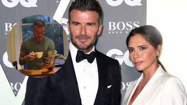 David Beckham śpiewa świąteczny hit. To nagranie trzeba zobaczyć! "Mógłby być Spice Girl" 