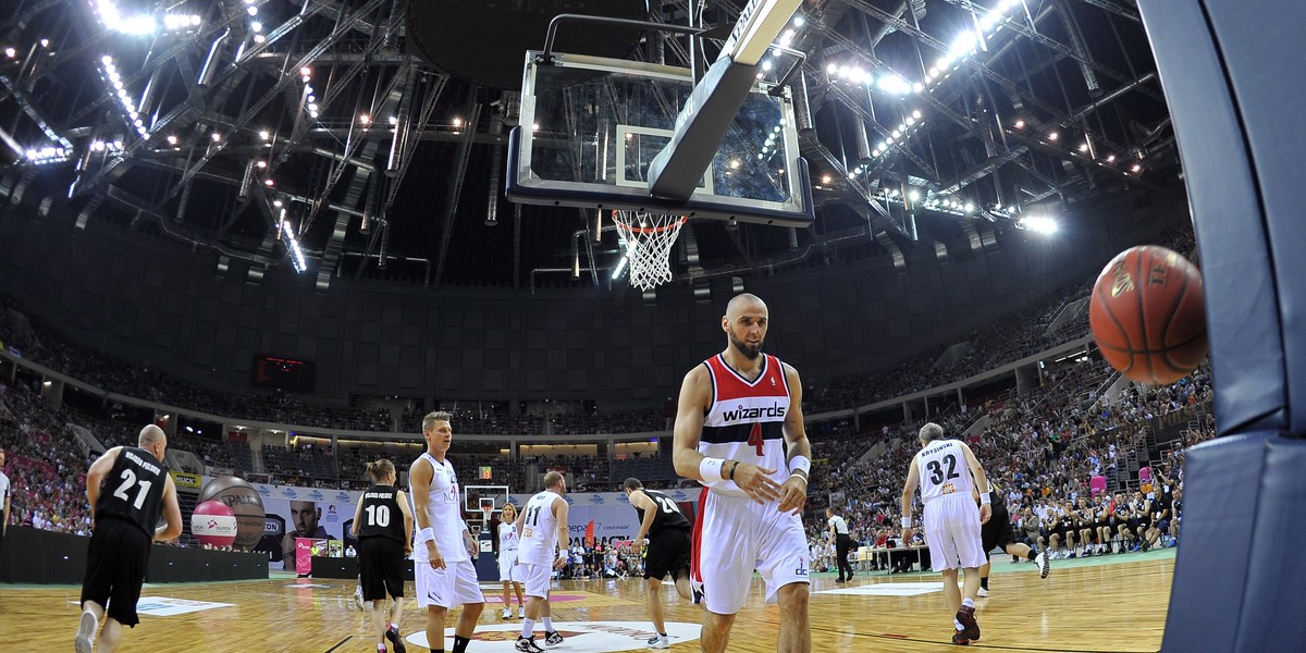 Mecz Gortat Team Wojsko Polskie