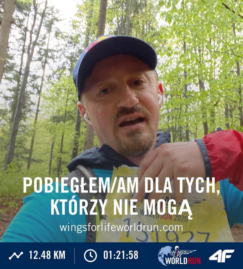 Adam Małysz przebiegł ponad 12 km