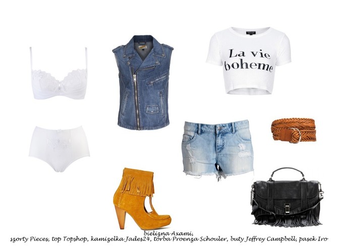 Zestawy w stylu boho na lato 2014