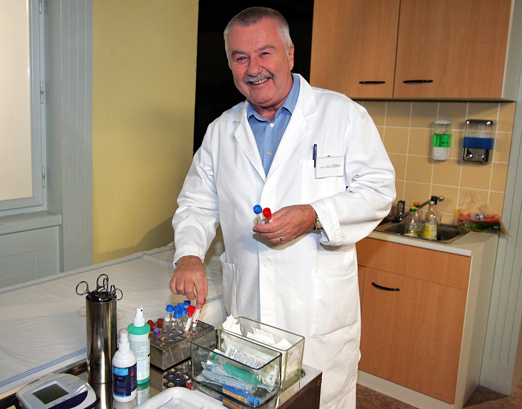 Český herec Ladislav Potměšil.