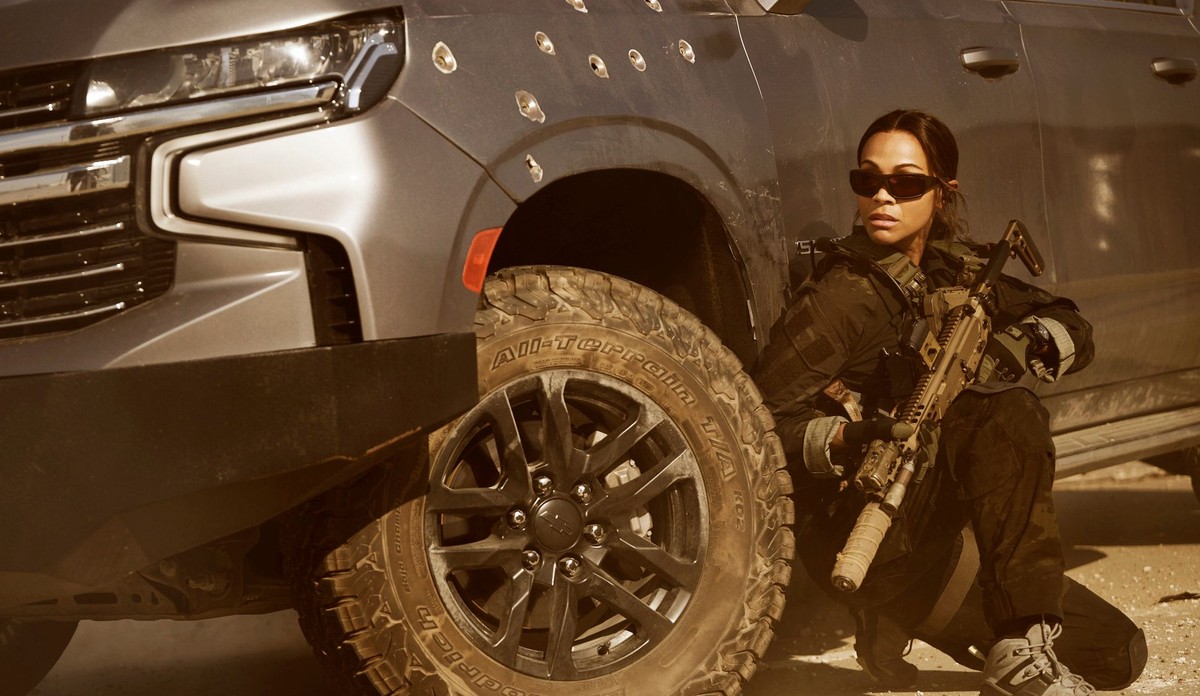 Zoe Saldaña w serialu "Lioness"