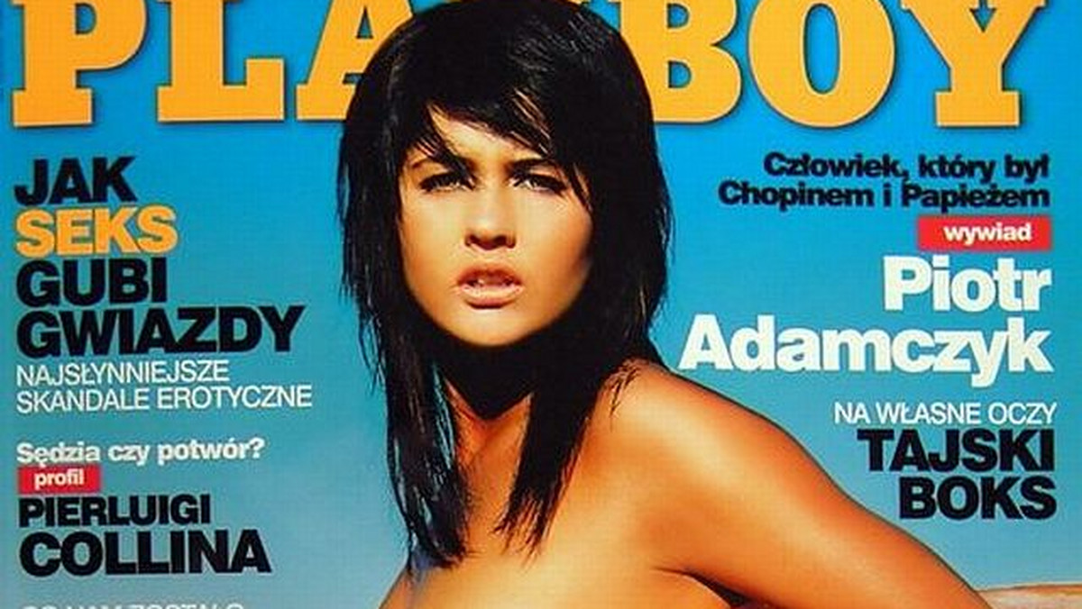 Okładka magazynu "Playboy"